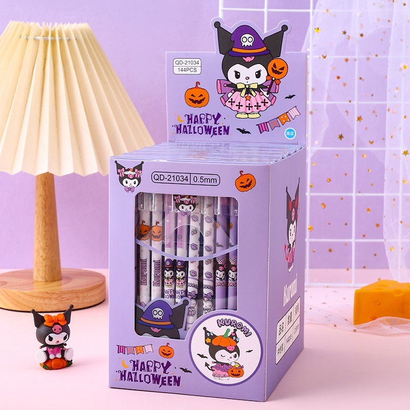 ใหม่ - Christmas Kuromi Blind Box Neutral Pen, Blind Box Pen Cute Student Stationery Christmas Gift 