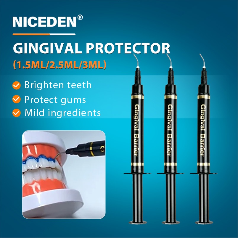 NICEDEN Professional Clinic Gingival Barrier / Dental Gum Dam / เจลป้องกันเหงือกฟันมืออาชีพ 1.5ml