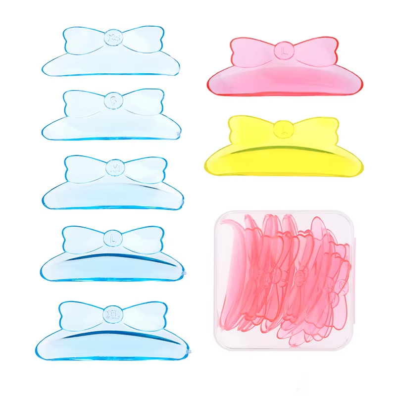 5 คู่ Self-กาวขนตาซิลิโคนแผ่นผีเสื้อรูป Lash Lift Perm pad Grafting Lashes pad Funmix