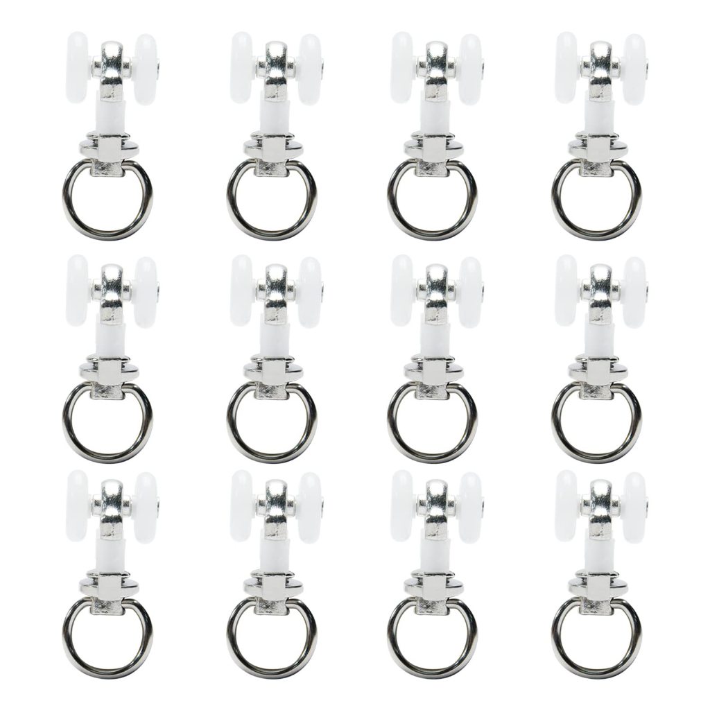 แนะนำ ผ้าม่าน 20ตัว ลูกล้อราวม่านจีบ ม่าน ลูกล้อรางยู ลูกล้อผ้าม่าน ลูกล้อรางยู ใช้สำหรับ รางผ้าม่านแบบรางยู 1ห่อมี อุปกรณ์ผ้าม่าน ราคาพิเศษ มีเก็บเงินปลายทาง