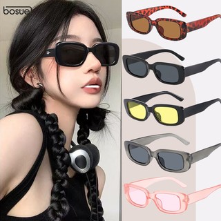 Classic Vintage Sunglasses Unisex UV protection Euro Chic Lightweight Oval Small Frame Shades for Beach/Driving ✨Bosuer