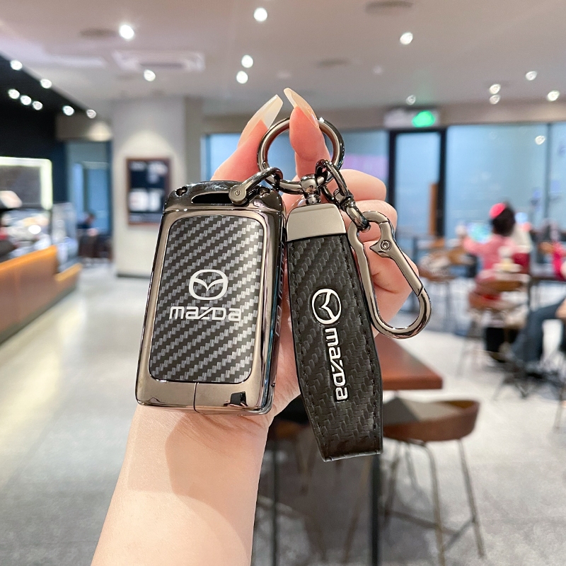 Mazda เคสกุญแจรีโมทรถยนต์ สําหรับ mazda 2 2024 Mazda3 Mazda CX3 CX4 CX7 cx30 CX8 CX5 ของแต่งรถยนต์ พ