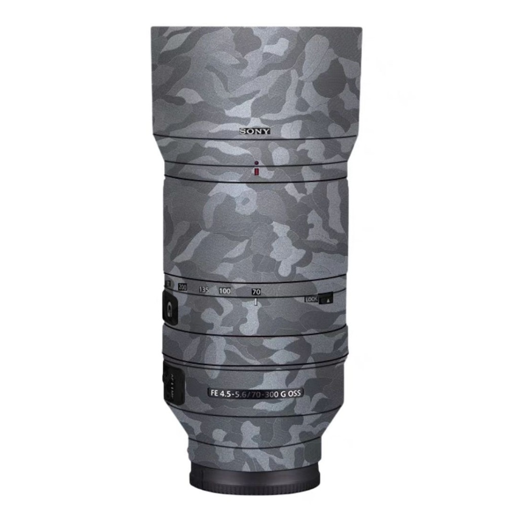 ฟิล์มป้องกันสําหรับ Sony FE70-300 เลนส์รูปลอกสกิน SEL70300G Wrap Cover Sony FE 70-300 มม.f/4.5-5.6 G