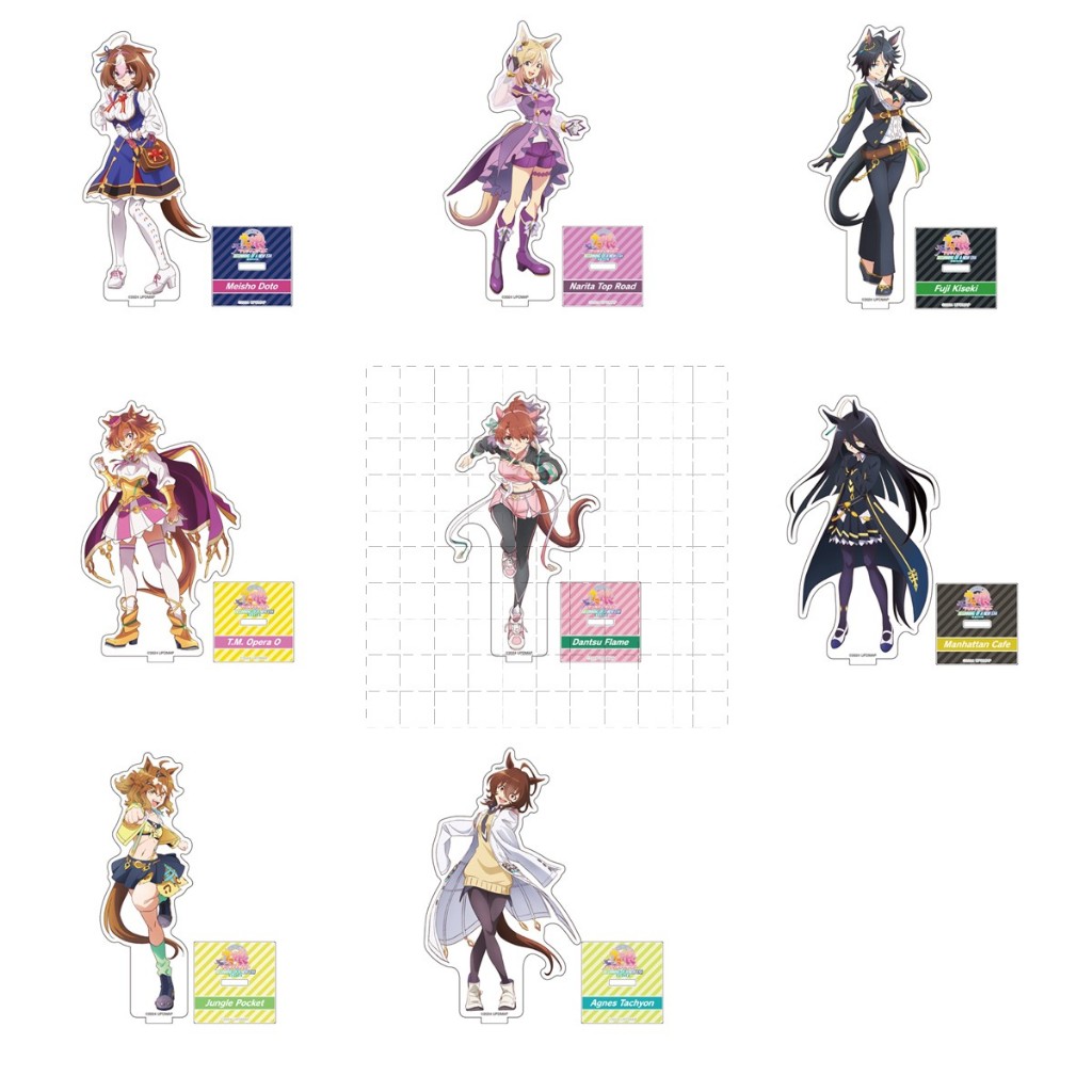 Uma Musume Pretty Derby The Movie - New Era Door Forest Campagne อะคริลิค Standee Fan-Made อะนิเมะรูป Merch