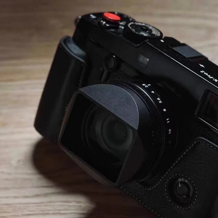 วัสดุอลูมิเนียมอัลลอยด์การบินเหมาะสําหรับ Fuji xe4 Mingjiang XF27mmF2.8 R WR รุ่นที่สอง เลนส์ฮูดรุ่น