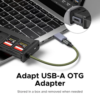 UGREEN USB-A+USB-C ถึง 2 * SD + 1 * TF Card Reader พร้อมเครื่องมือ SIM Ejector USB 3.0 OTG Storage และอ่าน 2 in 1 5Gbps Card Reader สําหรับอุปกรณ์ Apple และ Android