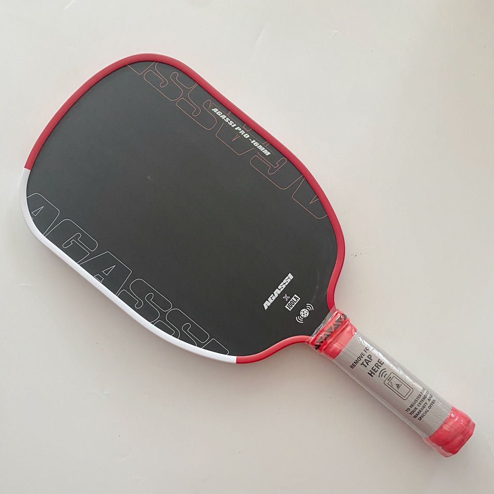 JOOLA AGASSI PRO IV 16MM Pickleball Paddles T700 คาร์บอนไฟเบอร์เพิ่มพลังงานรู้สึก Fully Encased Swee