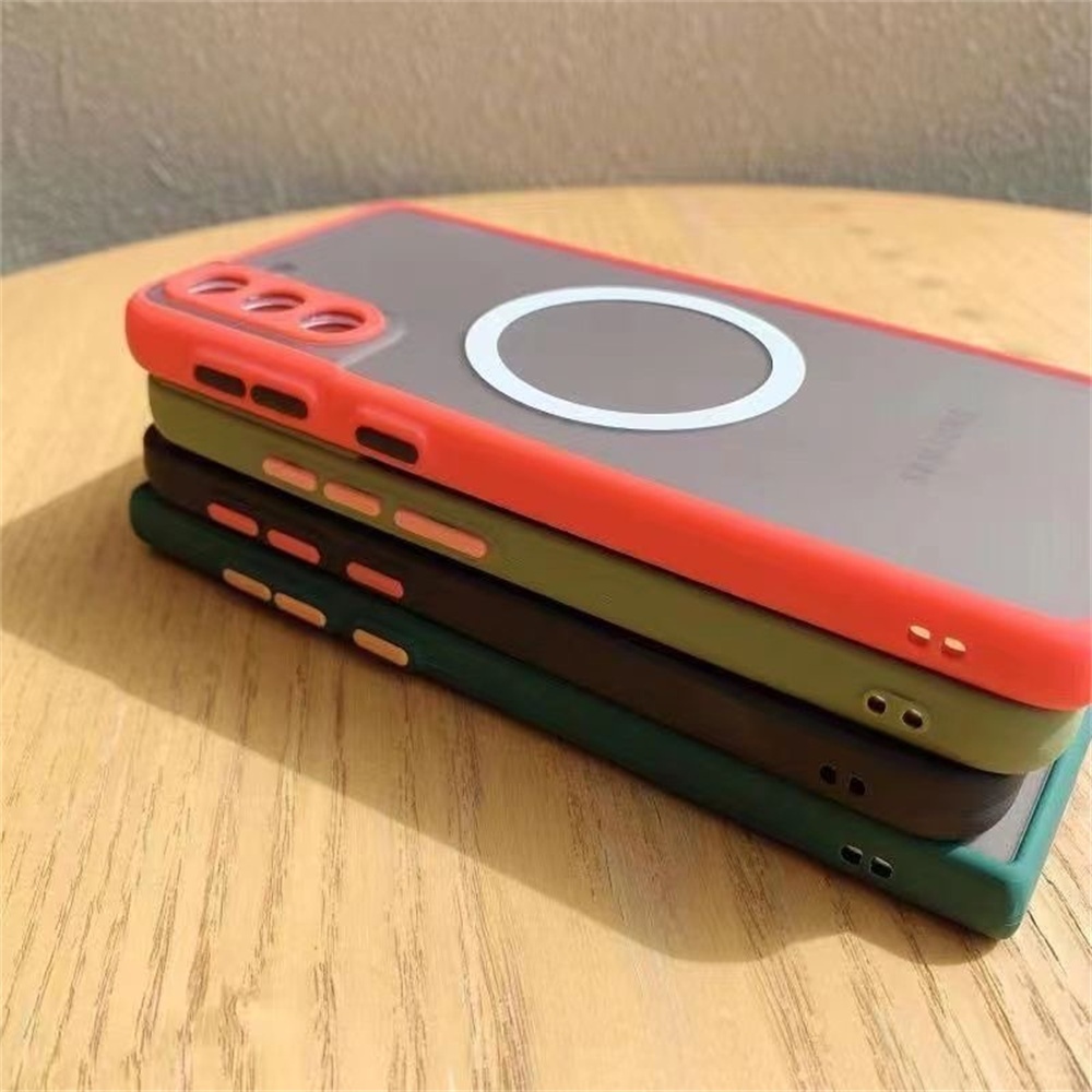 SAMSUNG สําหรับSamsung A52 A52s A71 A51 A33 A23 A53 A32 ชาร์จแม่เหล็กMatteผิวกันกระแทกฝาครอบ - รูปที่ 7