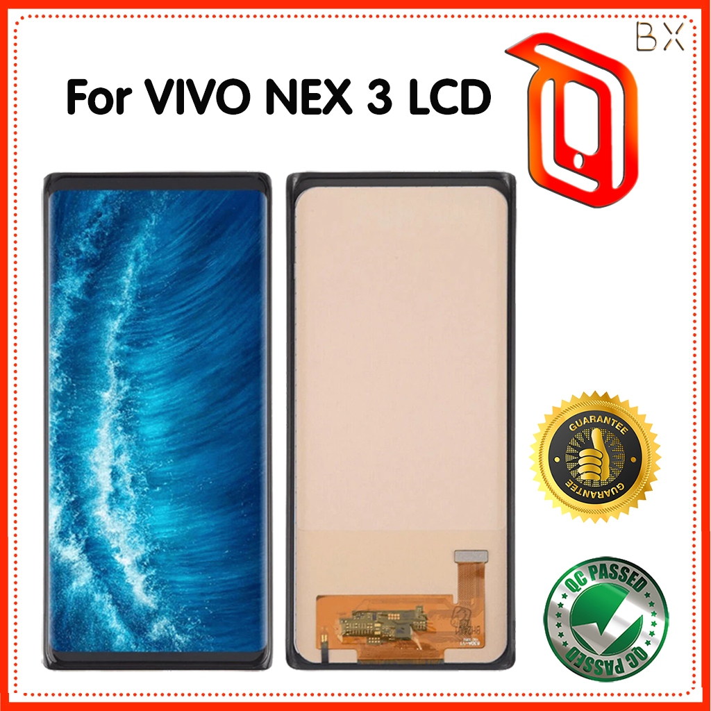 TFT สําหรับ Vivo NEX 3 จอแสดงผล LCD + แผงหน้าจอสัมผัส Digitizer Assembly