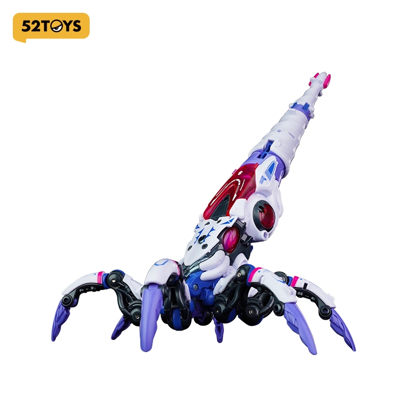52TOYS BEASTBOX BB-52VV VIOLET VORTEX Mecha Deformation Action Figure Portable Model