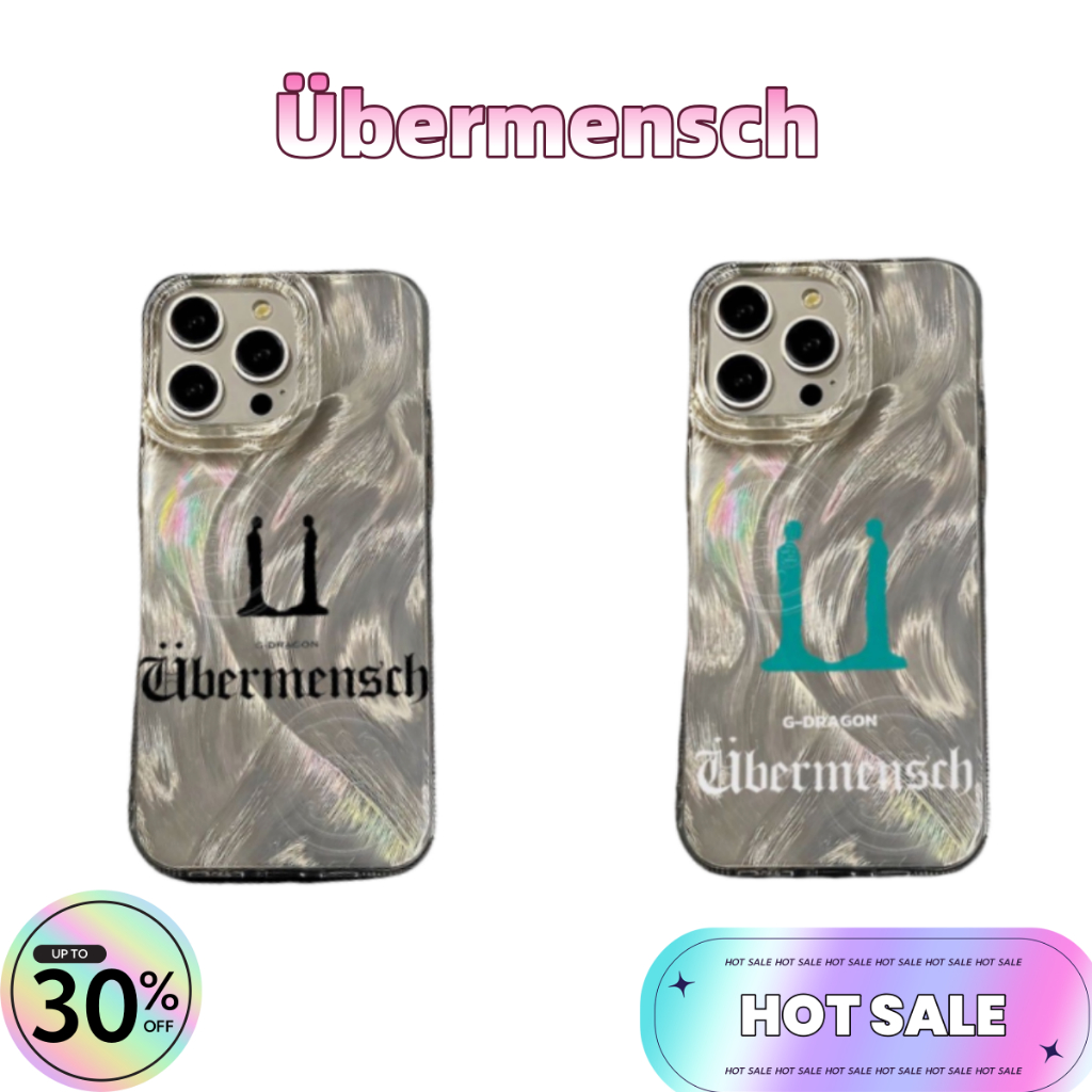 G-Dragon Übermensch style Phone Case เคสโทรศัพท์เข้ากันได้กับ Apple 16 15 14 13 Pro Max 12gd