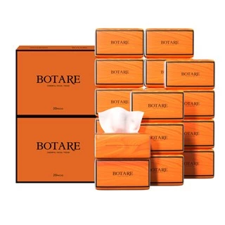 [ 60ห่อ ] Botare Air Cushion GB/T 20808 Soft Tissue ดีลักซ์ คอมฟอร์ท กระดาษทิชชู่ หนา 4 ชั้น 360 แผ่น