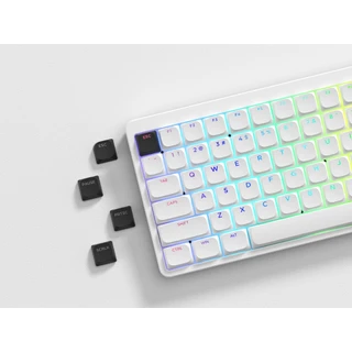 Womier Low Profile Shine ผ่าน 143 คีย์ BOW PBT Double Shot Keycaps สําหรับ 60% 75% 80% 85% 100% MX สวิทช์คีย์บอร์ด