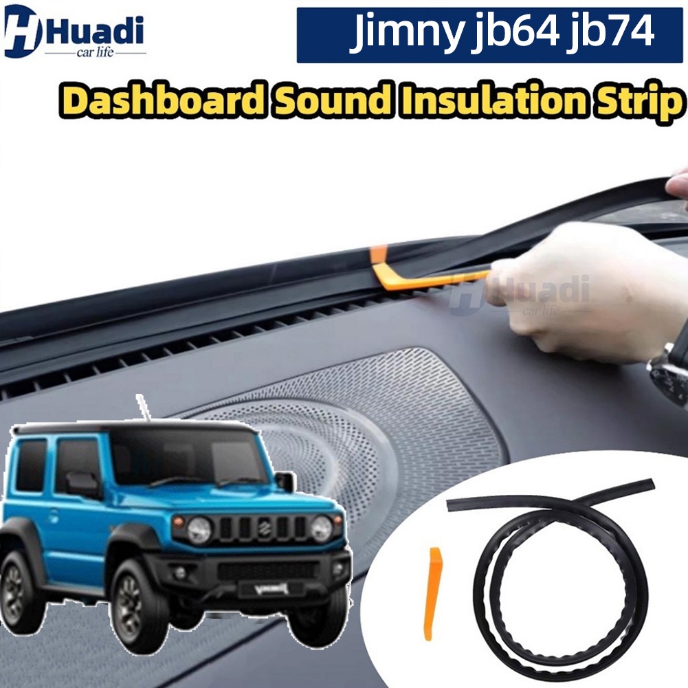Jimny jb64 jb74 (2018-2027) แถบฉนวนกันเสียงแผงหน้าปัดยางซีลแถบปิดผนึกแผงควบคุมกลางรถยนต์