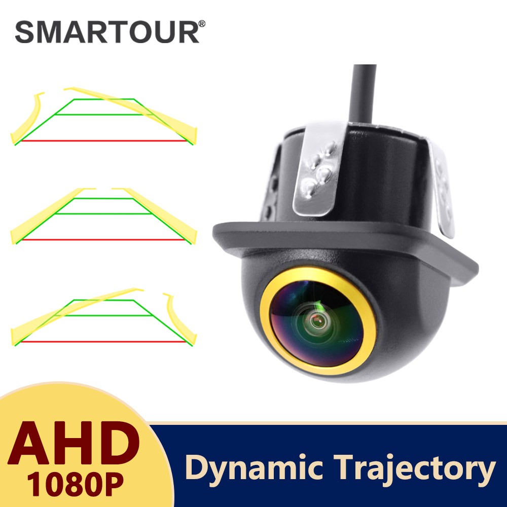 AHD 1080P รถ Universal Dynamic Trajectory กล้องที่จอดรถ HD รถด้านหลัง Universal Night รุ่นดูย้อนกลับสํารอง Track Cam