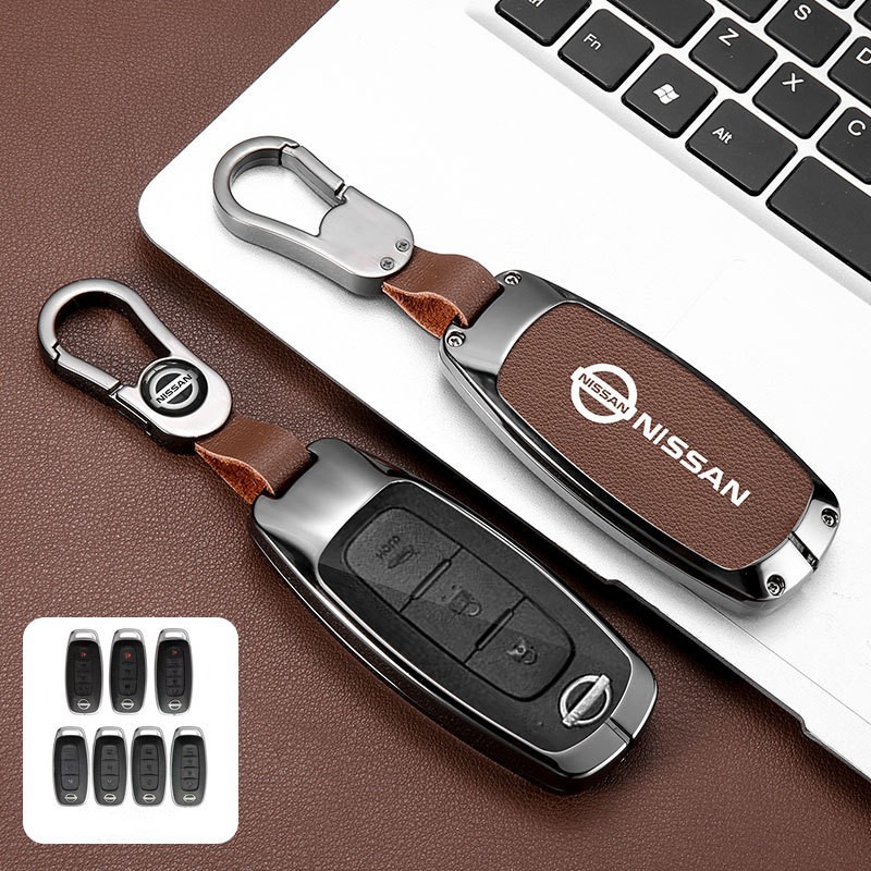 Soft TPU Alloy แฟชั่นกุญแจรถฝาครอบรีโมท Fob สําหรับ Nissan Serena C28 C27 พวงกุญแจอุปกรณ์เสริม
