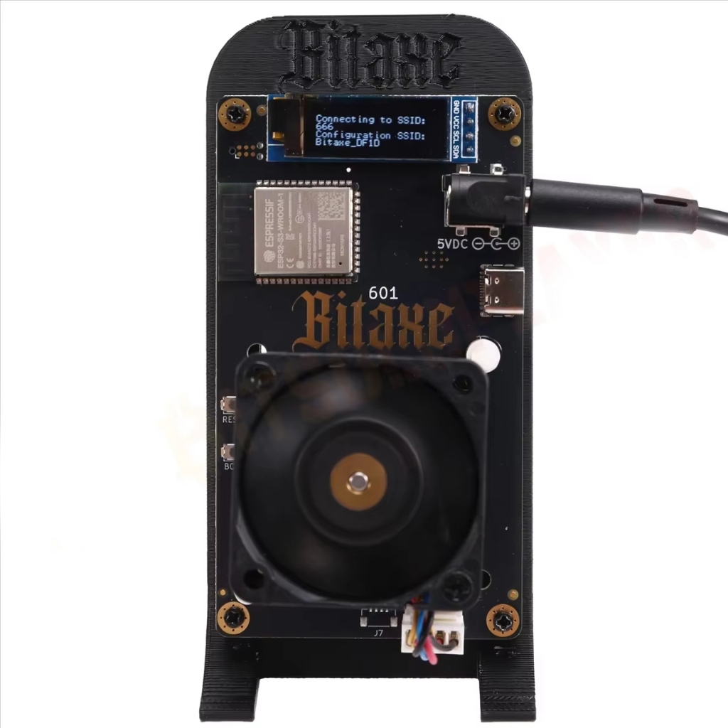 Bitaxe Gamma 601 1.2Th/s 18W BM1370 Bitcoin ASIC Miner แหล่งเปิดที่ทรงพลังที่สุด BTC Lottery Miner