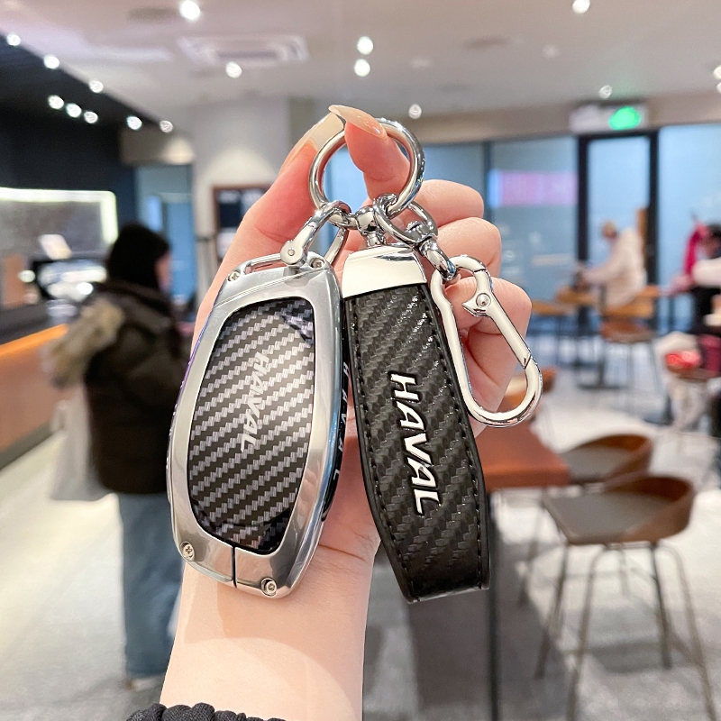 เคสกุญแจรถมสําหรับ เคสกุญแจ HAVAL JOLION  PHEV H6 HEV  H2 H2s H1 2022 2023 H5 M4 H9 XY GWM พวงกุญแจร