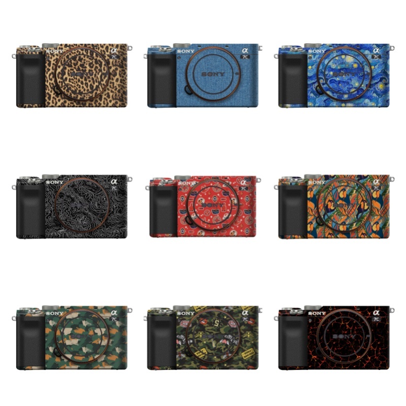 สติกเกอร์ป้องกันกล้อง Sony ทํางานร่วมกับสติกเกอร์ Sony A7C, ตัวป้องกันกล้อง Sony, อุปกรณ์เสริมกล้อง 