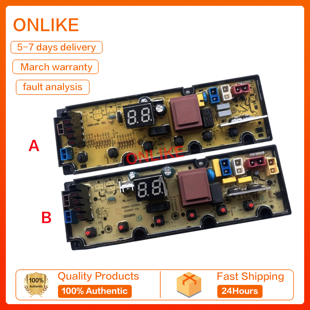 ใหม่ TCL เครื่องซักผ้า XQBM80-307 XQB90-S300 XQM85-307S บอร์ดคอมพิวเตอร์บอร์ดหลักแผงวงจร TWA105-F710