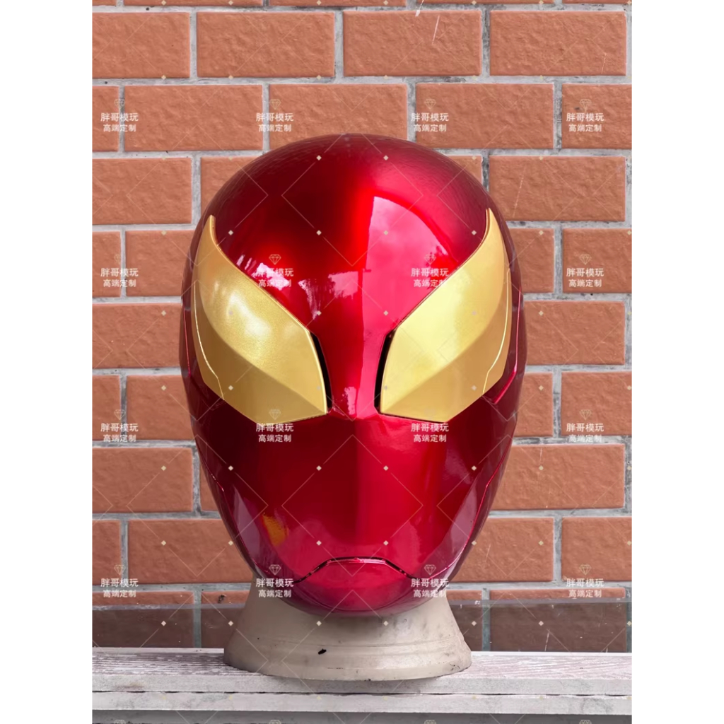 Spider-Man Marvel หมวกกันน็อค Spider-Man Orangutan Spider-Man Iron Spider-Man คอสเพลย์ cos