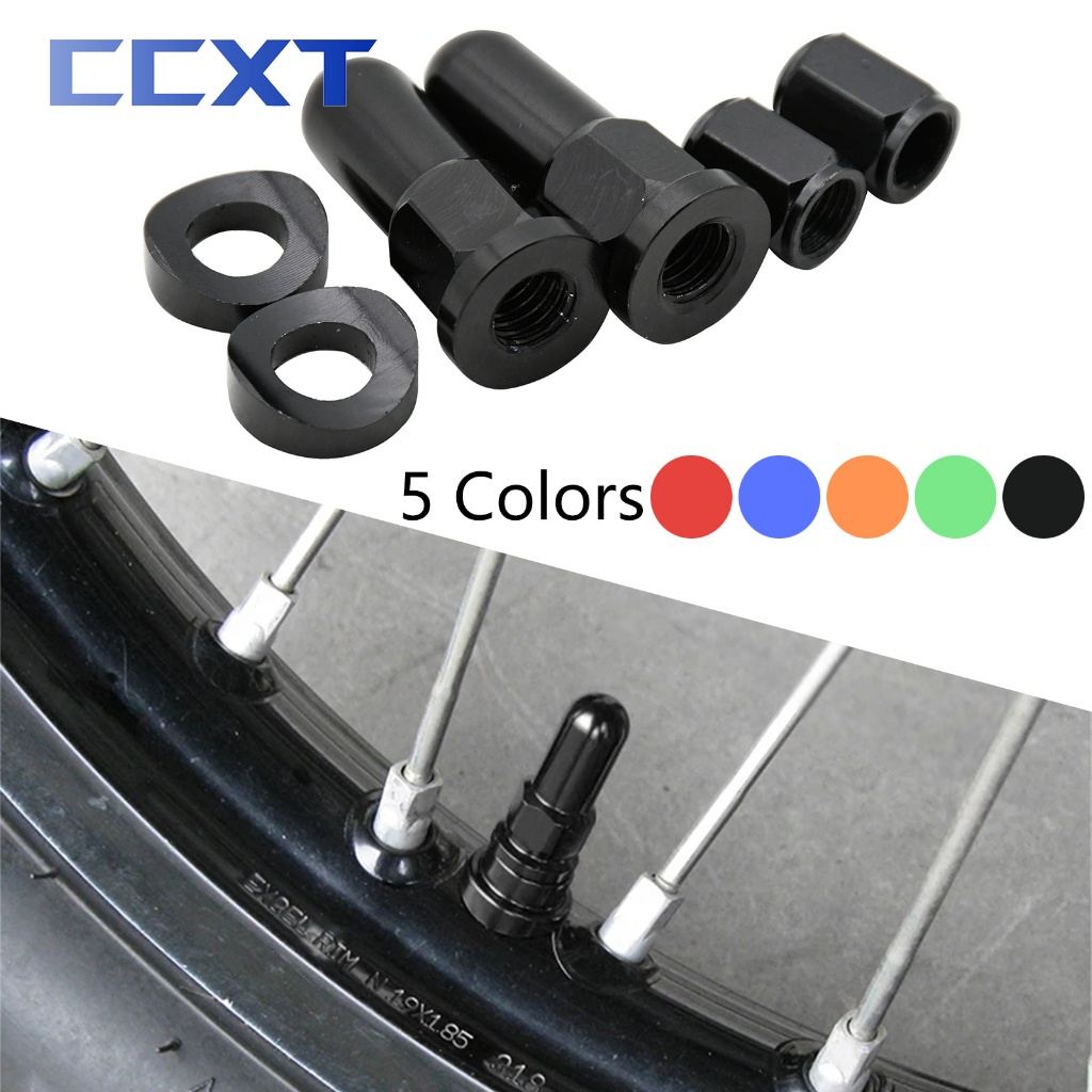 Motocross CNC วาล์วหมวก Dirt Bike ขอบล็อคถั่วสลักเกลียว Spacer สําหรับ KTM Honda Yamaha YZ250F YZ450F WR250R WR450R WR250F WR450F Part