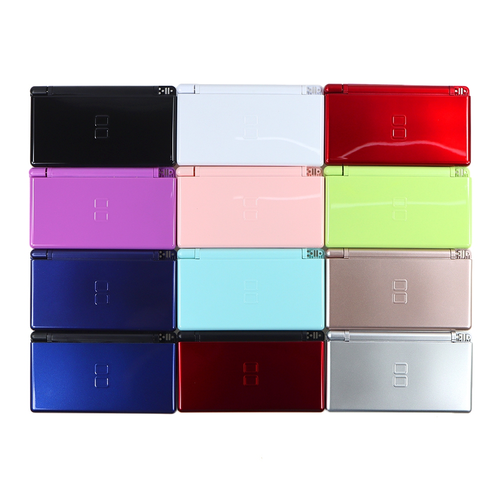 ฝาครอบเปลือกหอยแบบเต็มสําหรับ NDSL DS Lite Console Faceplate Case พร้อมชุดปุ่ม