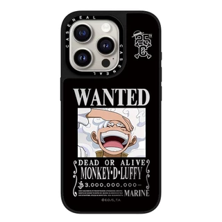 CASENEAL Graffiti อะนิเมะการ์ตูนกระจกเคสโทรศัพท์สําหรับ iPhone 17 Air 16 Pro Max 15 Plus 14 ProMax 13 12Pro 11 โทรศัพท์กันกระแทกขอบนุ่ม hard กรณีป้องกัน