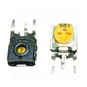 20PCS WH06-1C แนวตั้งสีเหลืองปรับความต้านทาน Potentiometer 105 1M 2M 504 500K 304 300K 101 100R 201 