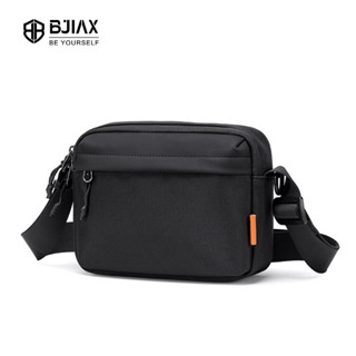 BJIAX กระเป๋าสะพายไหล่ผู้ชายใช้ทุกวันกันน้ําแฟชั่น