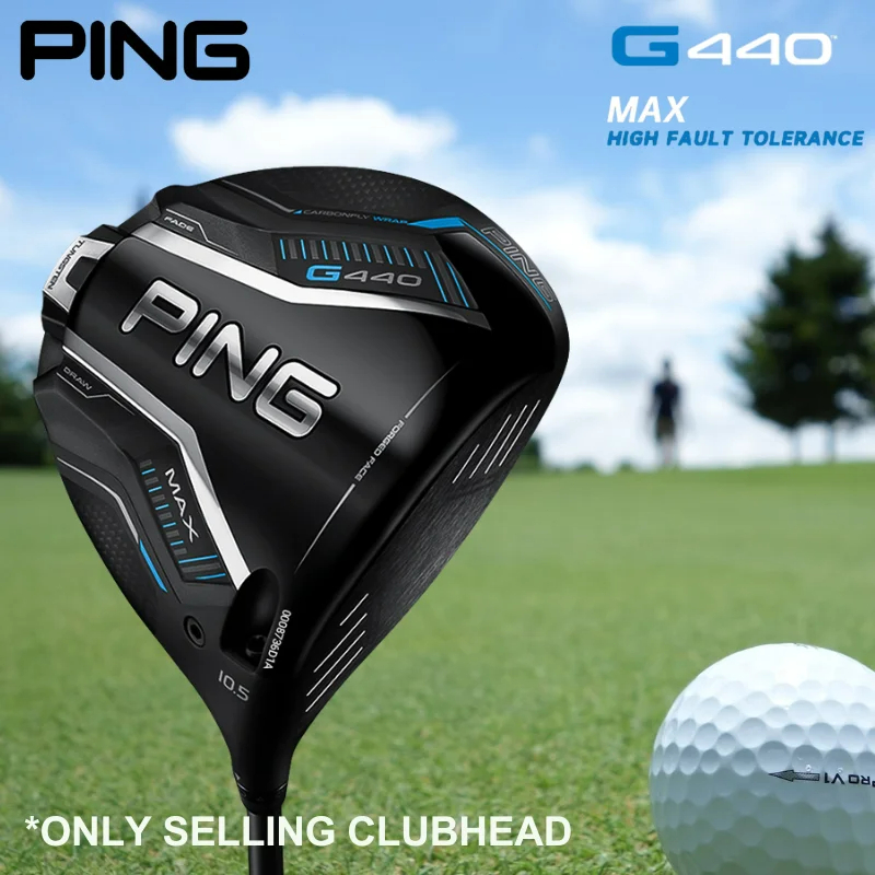 PING G440 MAX Driver ความถูกต้องสูงสำหรับแชมป์ ขนาด 9/10.5 องศา