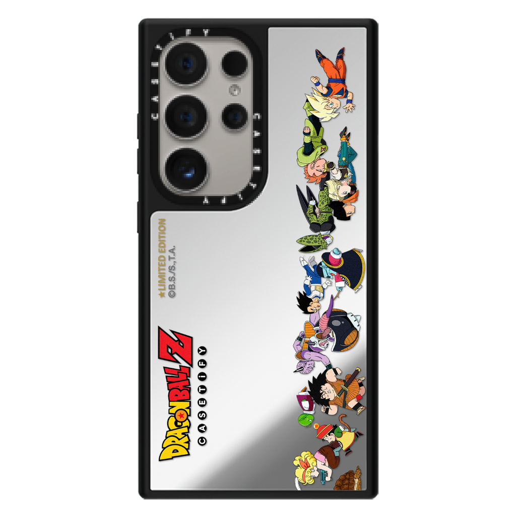 Cool สไตล์การ์ตูน Dragon Ball กระจกฝาครอบโทรศัพท์,แฟชั่นกันกระแทกป้องกันเคสโทรศัพท์,สําหรับ Samsung S25U S25 S24U S23U - รูปที่ 2