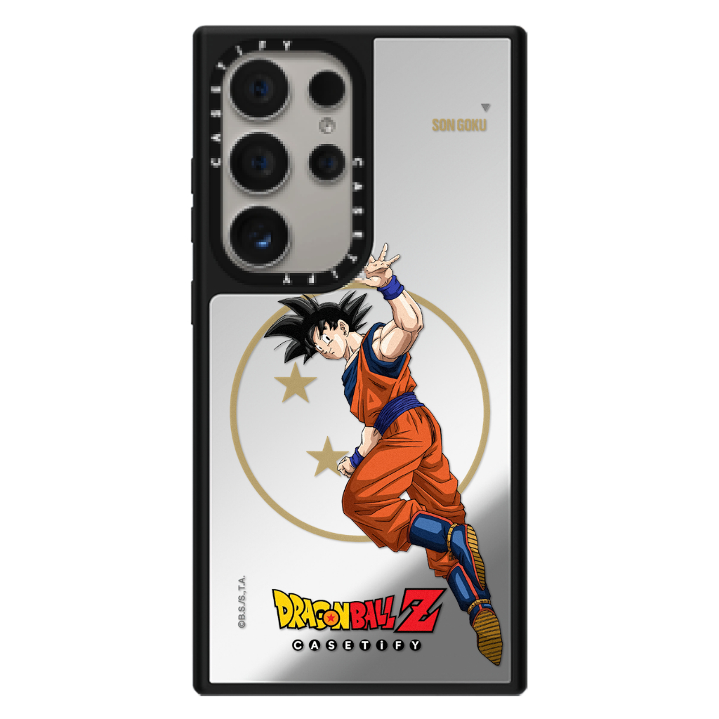 Cool สไตล์การ์ตูน Dragon Ball กระจกฝาครอบโทรศัพท์,แฟชั่นกันกระแทกป้องกันเคสโทรศัพท์,สําหรับ Samsung S25U S25 S24U S23U - รูปที่ 3