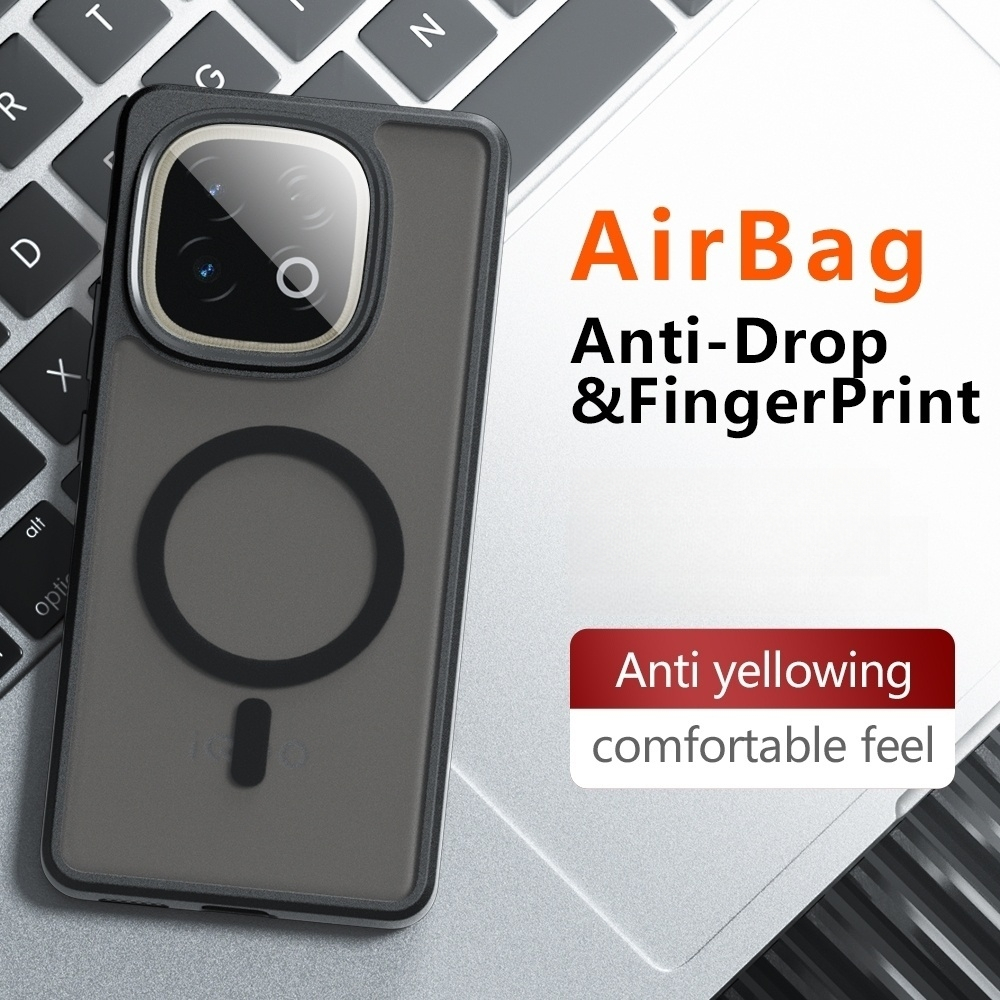 ปลอกสําหรับ vivo iQOO Neo 10R Neo 10 R Neo10 R iQOONeo10R เคสโทรศัพท์หรูหรา Clear Frosted สี่มุม Air