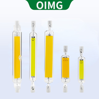 OIMG LED R7s COB หลอดแก้ว 118 มม.J118 78 มม.J78 COB หลอดไฟ S…