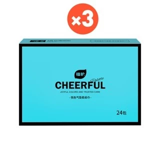 【72ห่อ】 Botare CHEERFUL BLUE GB/T 20808 ดีลักซ์ คอมฟอร์ท กระดาษทิชชู่ หนา 4 ชั้น 320 แผ่น thumbnail 4