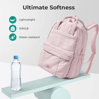BAGSMAT Casual กระเป๋าเป้สะพายหลัง 14.3 นิ้วแล็ปท็อปกระเป๋าเป้สะพายหลัง Daypack SchoolBag College Bookbag ทํางานกลับแพ็คน่ารักคอมพิวเตอร์กันน้ํา