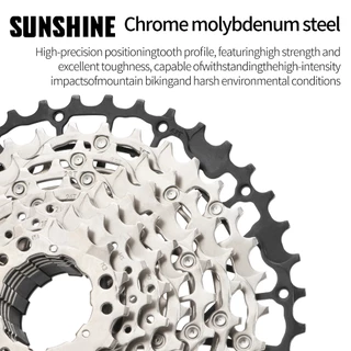 SUNSHINE จักรยานเสือภูเขา มู่เล่HG ความเร็ว 42/46/50T พร้อมการ์ดมู่เล่แสงอัลตร้า