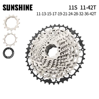 SUNSHINE จักรยานเสือภูเขา มู่เล่HG ความเร็ว 42/46/50T พร้อมการ์ดมู่เล่แสงอัลตร้า