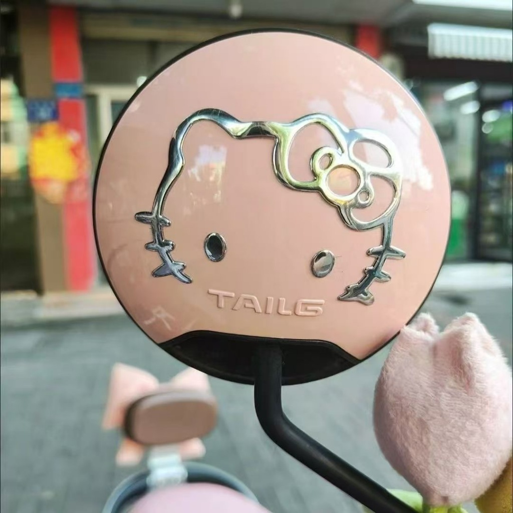 Sanrio 3D สติกเกอร์รถอะนิเมะ Hello Kitty การ์ตูน Auto Decor รอยขีดข่วน Decor Kawaii รถอุปกรณ์เสริมสติกเกอร์อัตโนมัติรถจักรยานยนต์ของขวัญ - รูปที่ 7