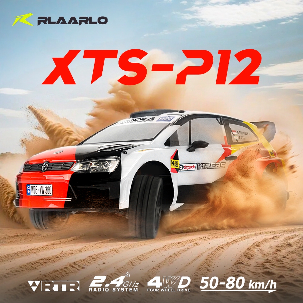RLAARLO XTS-P12 Brushless 4WD RTR 1/12 RC รีโมทคอนโทรลไฟฟ้ารุ่นรถ Rally รถผู้ใหญ่ของเล่นเด็ก
