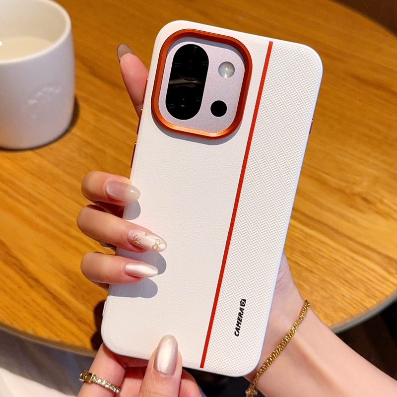 สําหรับ One plus 13 13T 13R Ace5 กรณีหนังโลหะเลนส์แหวนป้องกันปกหลังสําหรับ One plus Ace5 Pro เคสโทรศ