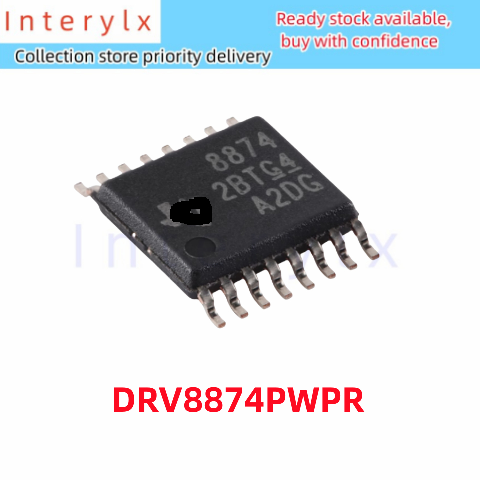 1 ชิ้น/ล็อต Original DRV8874 DRV8874PWPR DRV8874PWP 8874 HTSSOP-16 พร้อม Integrated Current Detectio