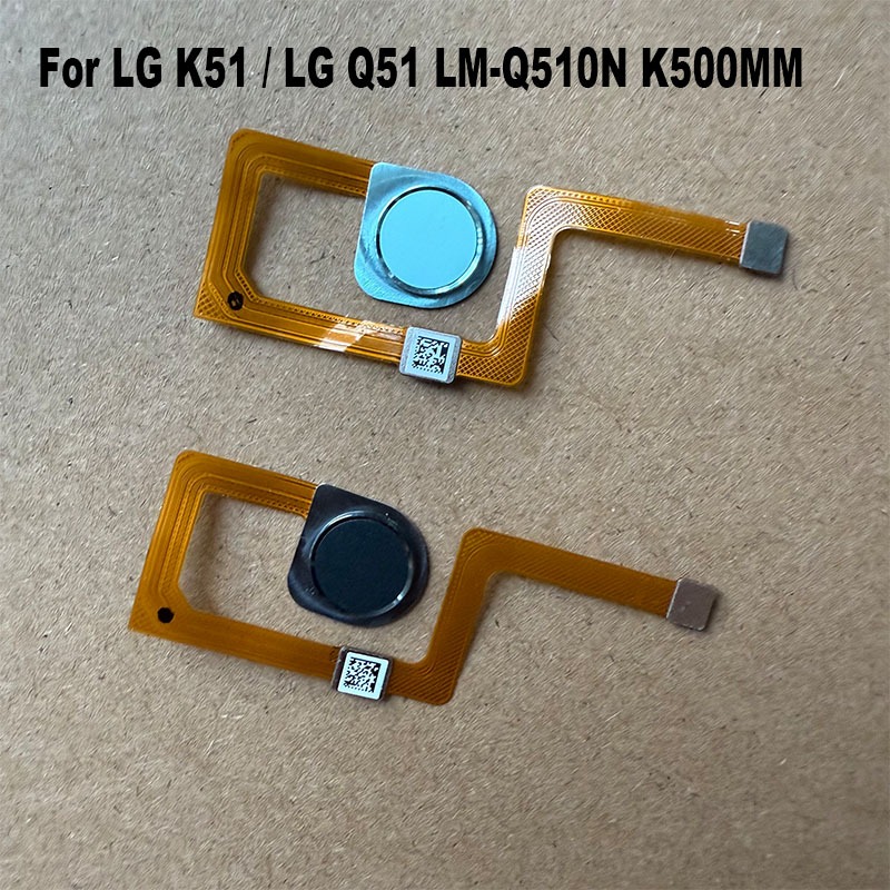สําหรับ LG K51 / LG Q51 เซ็นเซอร์ลายนิ้วมือปุ่มไฟบ้าน Flex Cable LM-Q510N K500MM