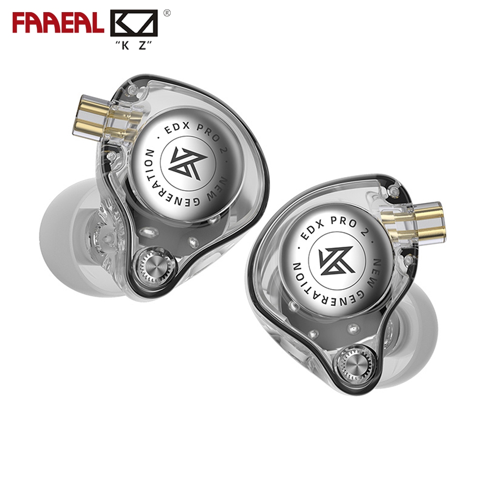 FAAEAL KZ EDX Pro 2 หูฟัง Super Linear Dynamic Driver HiFi In-ear Monitor Strong Bass เอียร์บัดเสียง
