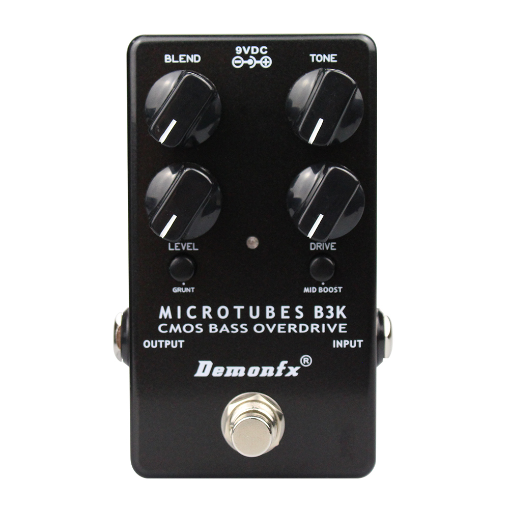 Demonfx Microtubes B3K V2 Bass Effect Pedal พร้อม Overdrive Effect