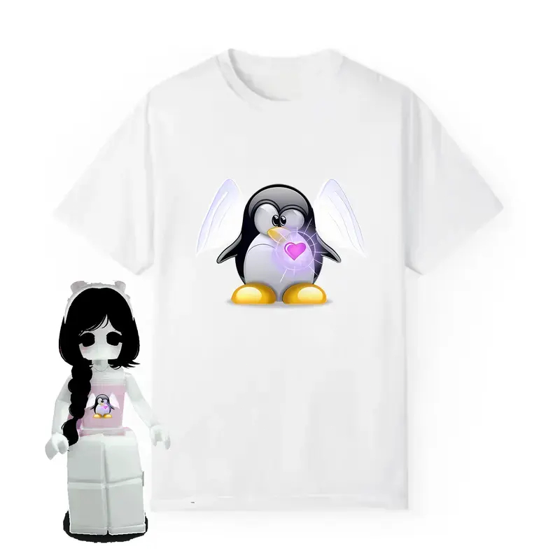 เสื้อยืด Penguin Roblox s-5xl