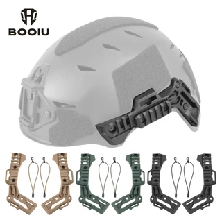 BOOIU หมวกกันน็อค Wendy กับ ARC Mount และ Adapter สําหรับ Airsoft