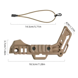 BOOIU หมวกกันน็อค Wendy กับ ARC Mount และ Adapter สําหรับ Airsoft