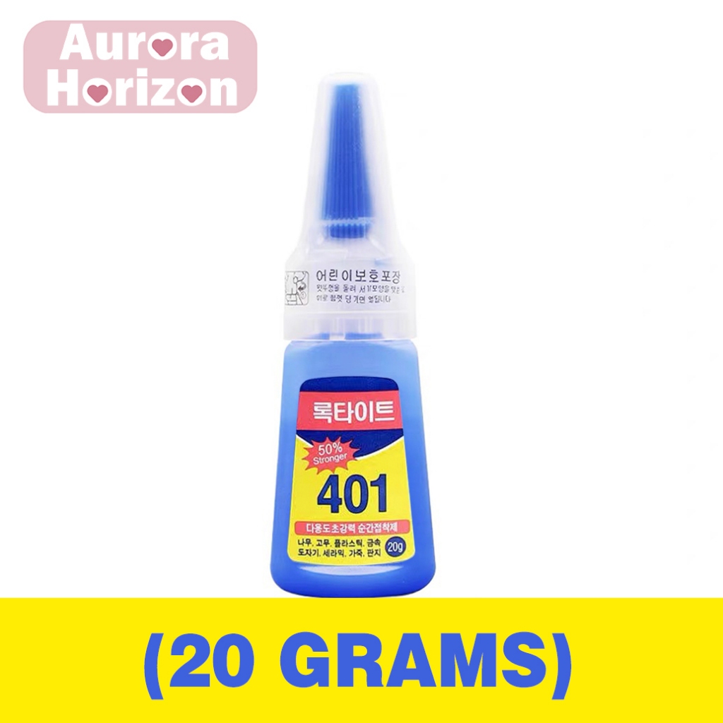 พร้อมส่งในกรุงเทพฯ กาวน้ำ401 20g/12g ติดเล็บปลอม กาวติดเล็บปลอม  เนื้อเจลน้ํา (ไม่ต้องอบ) - รูปที่ 6